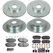 Front and Rear Z23 EVOLUTION BRAKE KIT for Hyundai Veracruz image 2