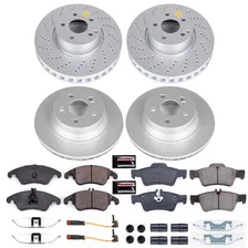 Front and Rear Z23 COATED BRAKE KIT for Mercedes-Benz image 2
