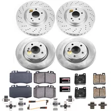 Front and Rear Z23 COATED BRAKE KIT for Mercedes-Benz image 2
