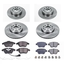 Front and Rear AUTOSPECIALTY BRAKE KIT for Volkswagen image 2