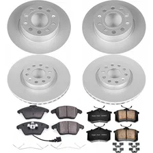 Front and Rear Z23 COATED BRAKE KIT for Volkswagen image 2