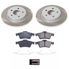 Rear SEMI-COATED ROTOR KIT for Volvo image 1