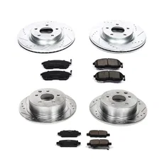 Front and Rear Z23 EVOLUTION BRAKE KIT for Nissan Altima image 2