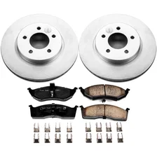 Front Z17 COATED BRAKE KIT for Chrysler image 2