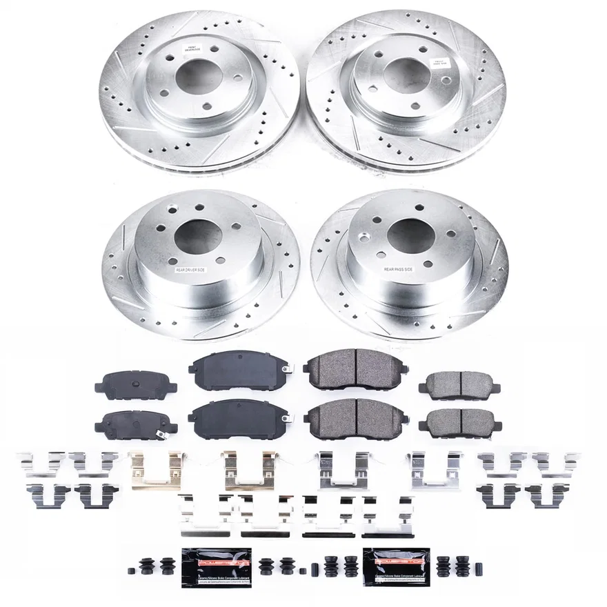 Front and Rear Z23 EVOLUTION BRAKE KIT for Nissan Juke