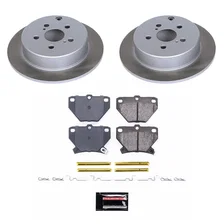 Rear SEMI-COATED ROTOR KIT image 1