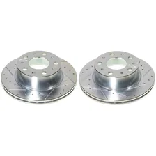Rear DRILLEDSLOTTED ROTOR PAIR for Ram image 2