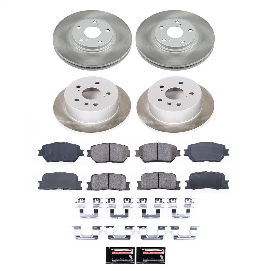 SEMI-COATED ROTOR KIT for Toyota Camry