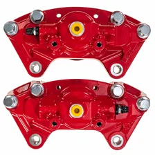 Rear RED CALIPER PAIR W/O BRKT image 3