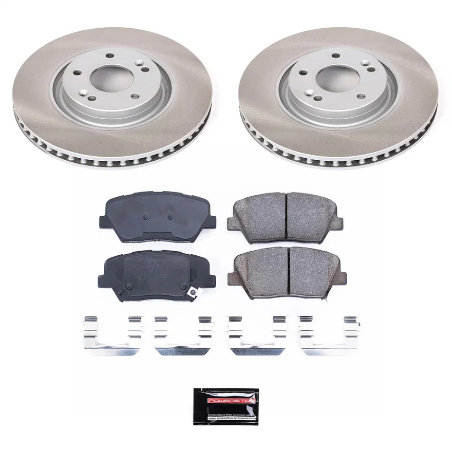 Front SEMI-COATED ROTOR KIT for Hyundai Azera