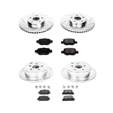 Front and Rear Z23 EVOLUTION BRAKE KIT for Scion tC image 2