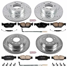 Front and Rear Z23 EVOLUTION BRAKE KIT for BMW 328xi image 2