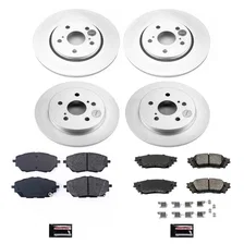 Front and Rear Z17 COATED BRAKE KIT for Toyota C-HR image 2