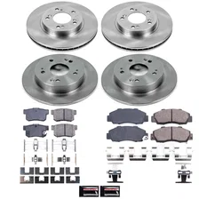 Front and Rear AUTOSPECIALTY BRAKE KIT for Honda Prelude image 2