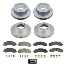 Front and Rear Z17 COATED BRAKE KIT for Ram 3500 image 1
