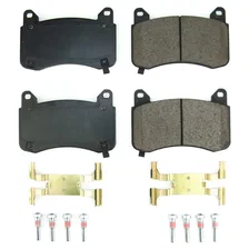Front Z17 EVO CERAMIC PAD W/HDW for Tesla image 1