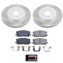 Front SEMI-COATED ROTOR KIT for Lexus image 1