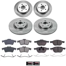 Front and Rear AUTOSPECIALTY BRAKE KIT for Volvo image 2