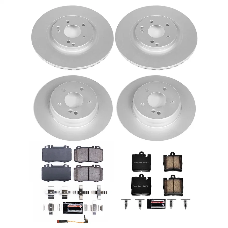 Front and Rear Z23 COATED BRAKE KIT for Mercedes-Benz SLK350