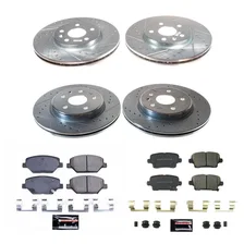 Front and Rear Z23 EVOLUTION BRAKE KIT for Cadillac XT4 image 2