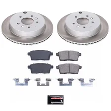 Rear SEMI-COATED ROTOR KIT for Mazda CX-7 image 1