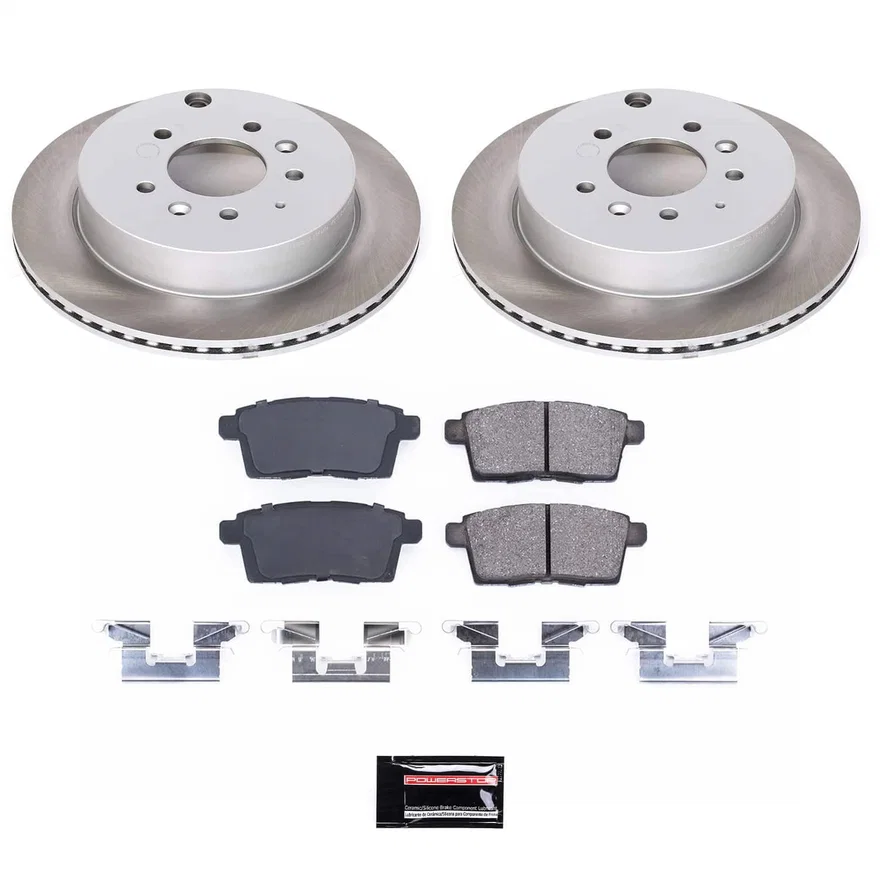 Rear SEMI-COATED ROTOR KIT for Mazda CX-7