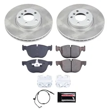 Front SEMI-COATED ROTOR KIT for BMW X5 image 1