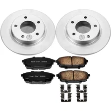 Rear Z17 COATED BRAKE KIT for Mazda image 2