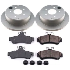 Rear Z17 COATED BRAKE KIT for Pontiac GTO image 2