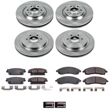 Front and Rear AUTOSPECIALTY BRAKE KIT for Cadillac SRX image 2