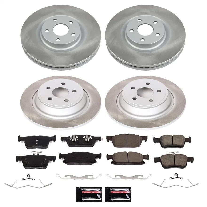 SEMI-COATED ROTOR KIT for Ford Edge