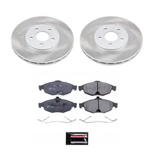 Front SEMI-COATED ROTOR KIT image 1