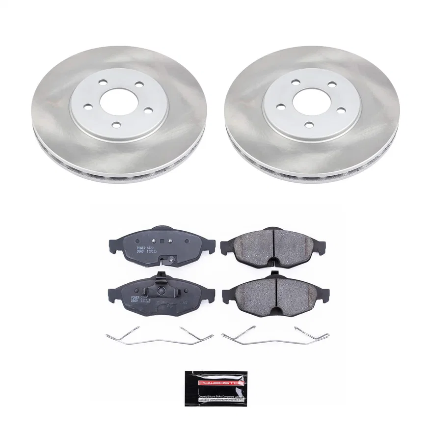 Front SEMI-COATED ROTOR KIT