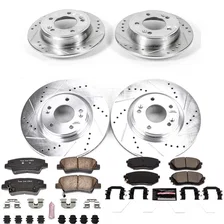 Front and Rear Z23 EVOLUTION BRAKE KIT for Kia Soul image 2