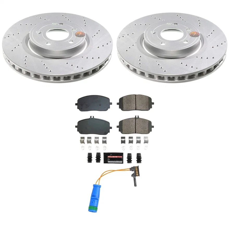 Front Z23 COATED BRAKE KIT for Mercedes-Benz