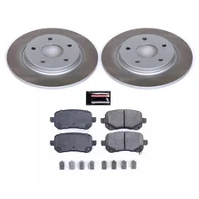Rear SEMI-COATED ROTOR KIT image 1
