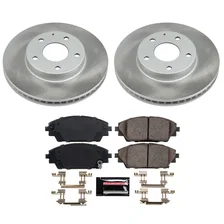 Front SEMI-COATED ROTOR KIT for Mazda image 1