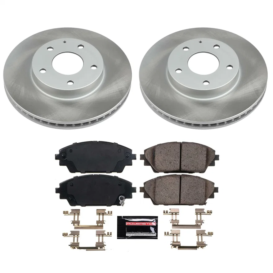 Front SEMI-COATED ROTOR KIT for Mazda