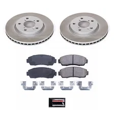 Front SEMI-COATED ROTOR KIT for Honda Odyssey image 1