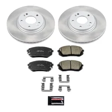 Front SEMI-COATED ROTOR KIT for Hyundai Sonata image 1
