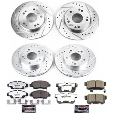 Front and Rear Z26 STREET BRAKE KIT for Honda CR-Z image 2