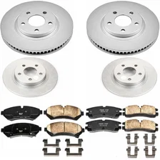 Front and Rear Z17 COATED BRAKE KIT for Cadillac Seville image 2