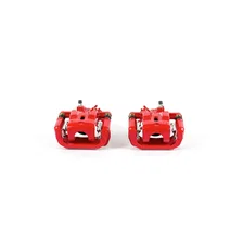Rear RED CALIPER PAIR W/BRKT for Mazda RX-8 image 2