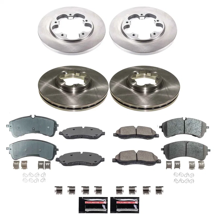 Front and Rear AUTOSPECIALTY BRAKE KIT for Ford