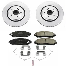 Front Z17 COATED BRAKE KIT for Acura MDX image 2