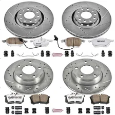 Front and Rear Z26 STREET BRAKE KIT for Audi A6 Quattro image 2