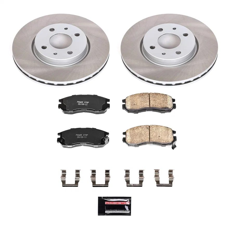 Front SEMI-COATED ROTOR KIT for Eagle Summit