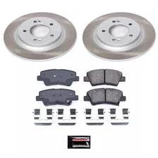Rear SEMI-COATED ROTOR KIT image 1