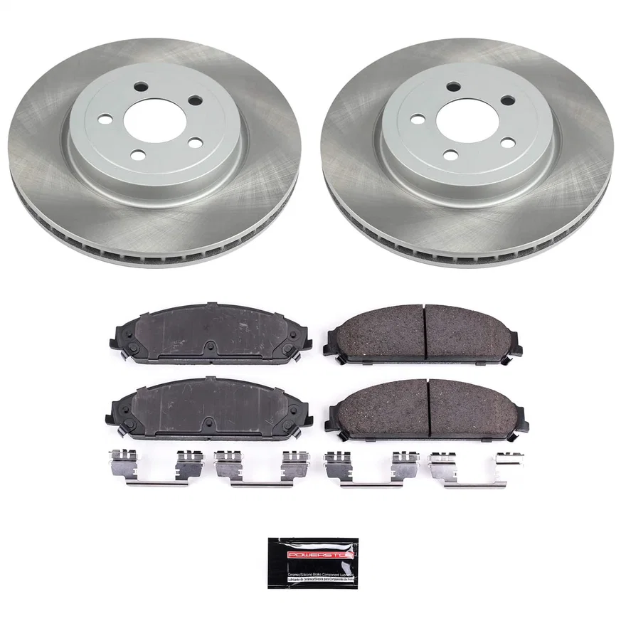 Front SEMI-COATED ROTOR KIT