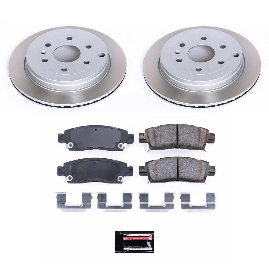 Rear SEMI-COATED ROTOR KIT